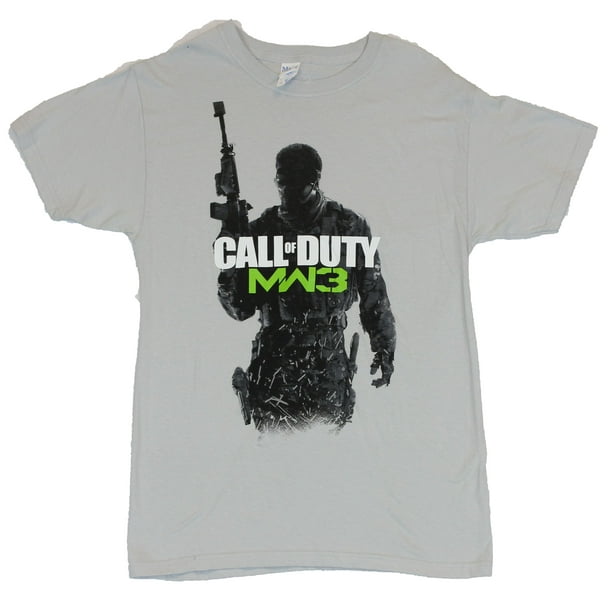 MW3 logo Adult Mens T-Shirt Call of Duty